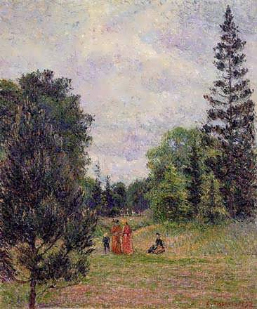 CamillePissarro-KewGardensCrossroadsnearthePond1