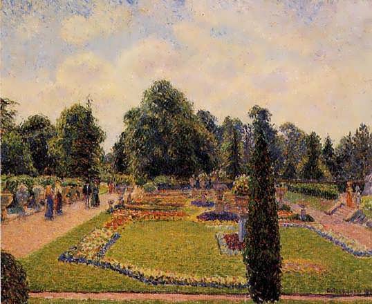 CamillePissarro-KewGardensPathbetweenthePondandthePalmHouse1