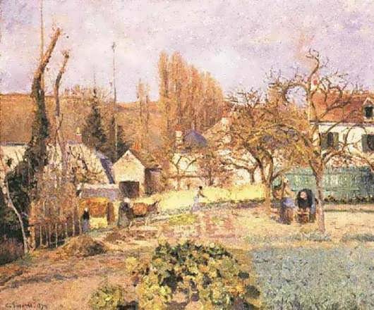 CamillePissarro-KitchenGardenattheHermitagePontoise1