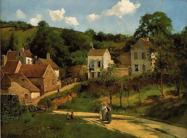 CamillePissarro-LHermitageatPontoise1