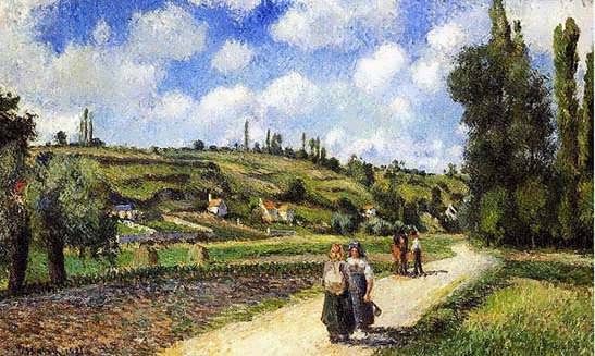 CamillePissarro-LandscapenearPontoisetheAuversRoad1