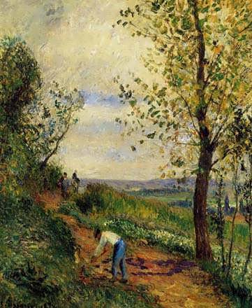 CamillePissarro-LandscapewithaManDigging1