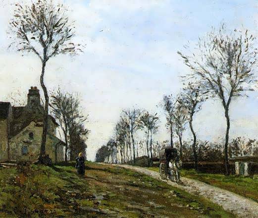 CamillePissarro-RoadtoLouveciennes1