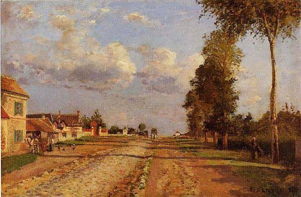 CamillePissarro-RoadtoRacquencourt1