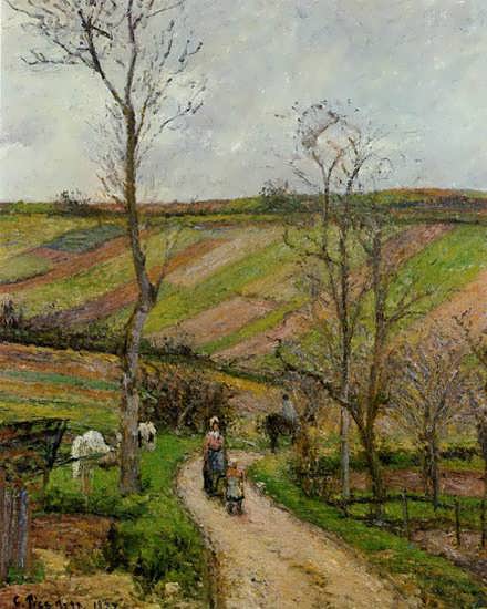 CamillePissarro-RouteduFonddelHermitagePontoise1