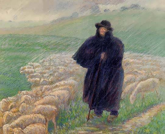 CamillePissarro-ShepherdinaDownpour2