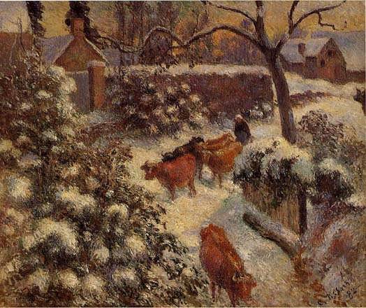 CamillePissarro-SnowEffectinMontfoucault2