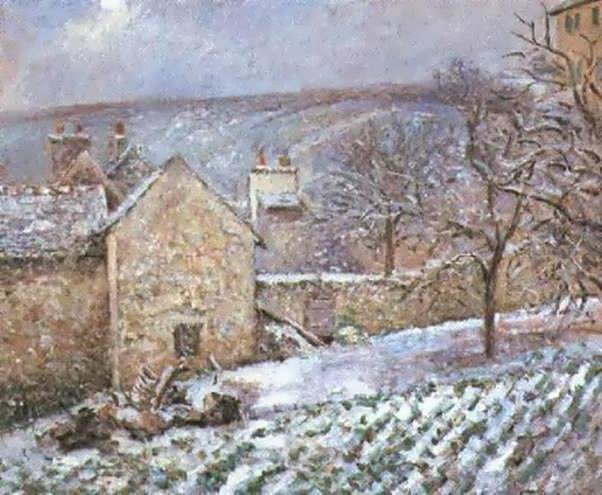 CamillePissarro-SnowattheHermitagePontoise1