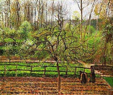 CamillePissarro-SpringGrayWeatherEragny1