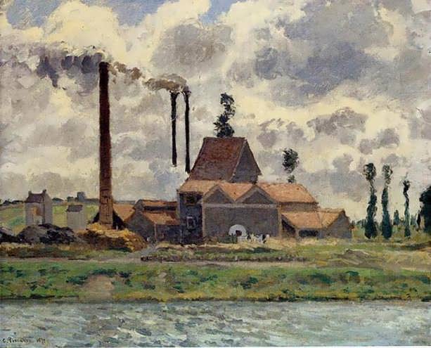 CamillePissarro-TheFactory1