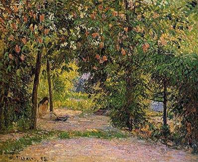 CamillePissarro-TheGardeninSpringEragny1