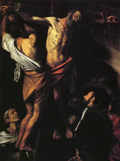 Caravaggio-TheCrucifixionofStAndrew1
