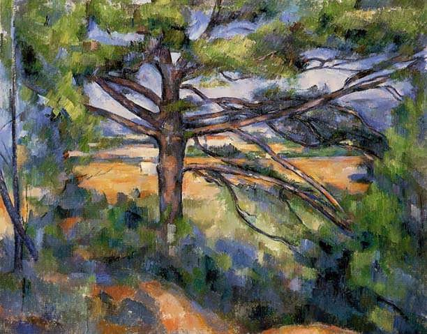 Cezanne-LargePineandRedEarth1