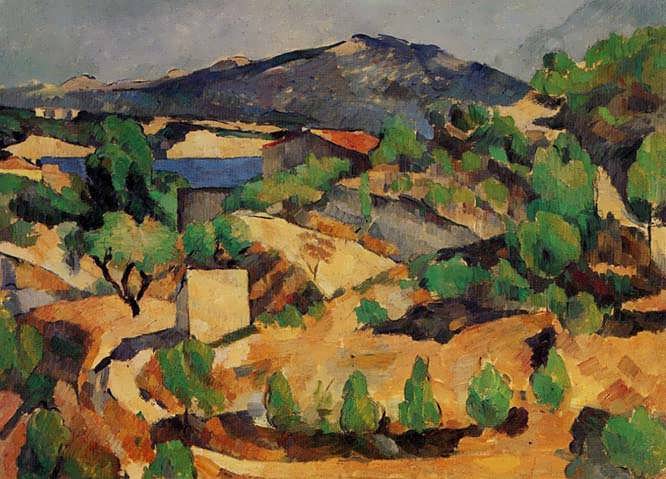 Cezanne-MountainsSeenfromLEstaque1