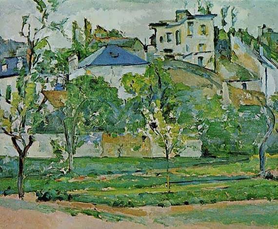 Cezanne-OrchardinPontoise1