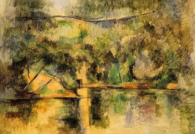 Cezanne-ReflectionsintheWater1