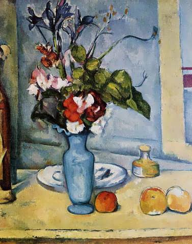 Cezanne-TheBlueVase