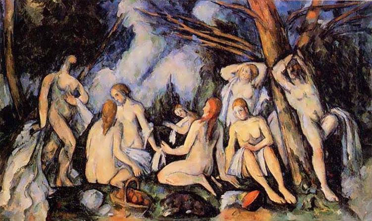 Cezanne-TheLargeBathers