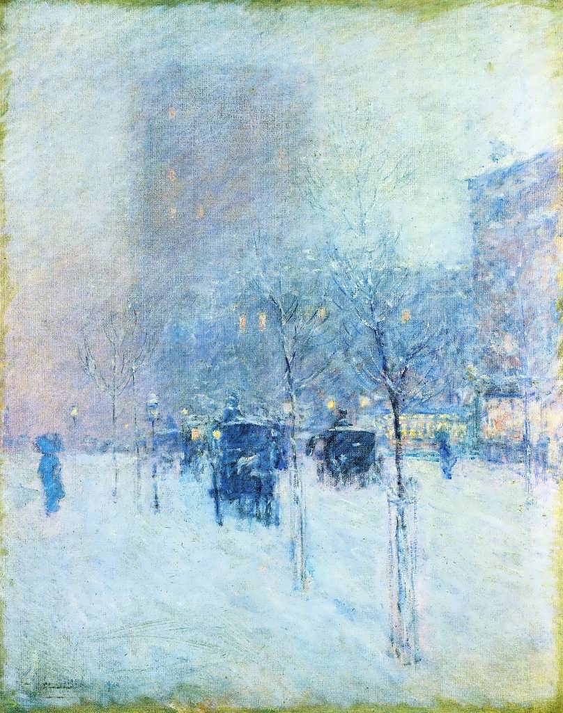 FrederickChildeHassam-LateAfternoonNewYorkWinter1