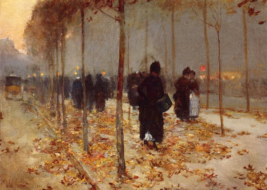 FrederickChildeHassam-ParisStreet1