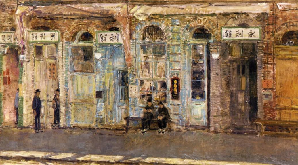 FrederickChildeHassam-TheChineseMerchants1