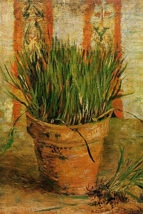 Gogh-FlowerpotwithChives