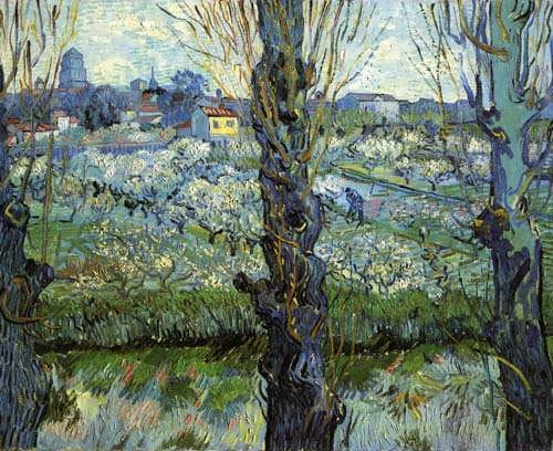 Gogh-OrchardinBloomwithPoplars1