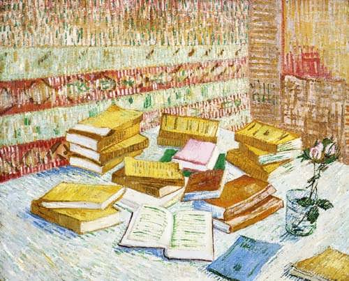 Gogh-StillLifewithBooksRomansParisiens1