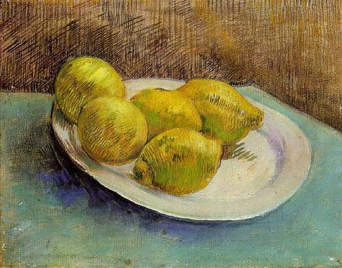 Gogh-StillLifewithLemonsonaPlate1