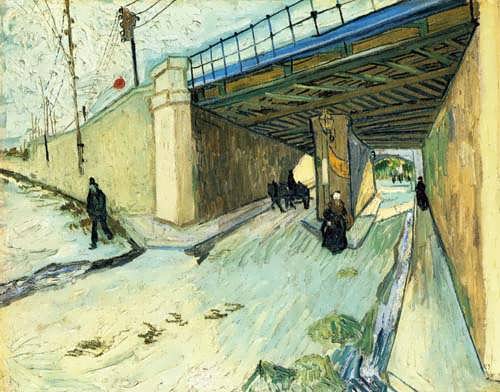 Gogh-TheRailwayBridgeoverAvenueMontmajour