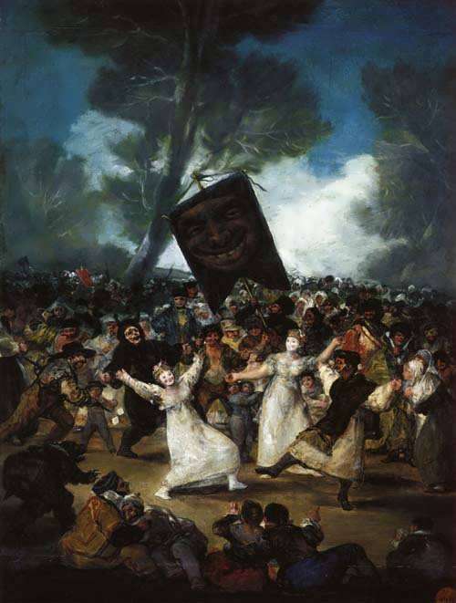 Goya-TheBurialoftheSardine