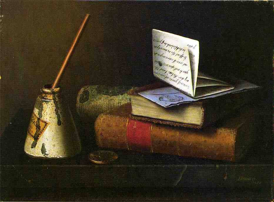 Harnett-StillLifewithLettertoMrLask1