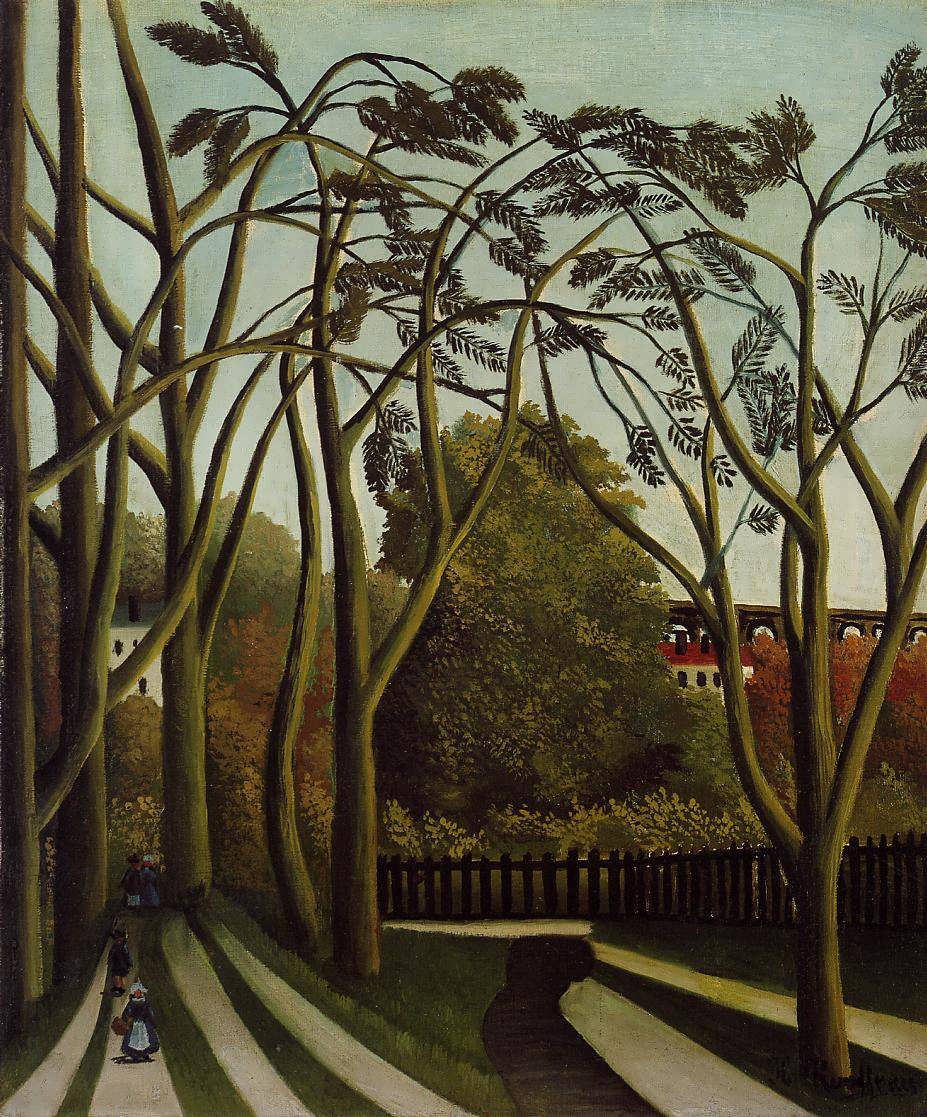 HenriRousseau-LandscapeontheBanksoftheBievreatBecetreSpring1