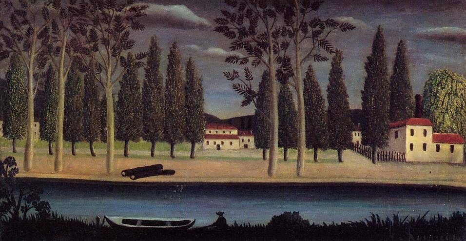 HenriRousseau-RiverBank1