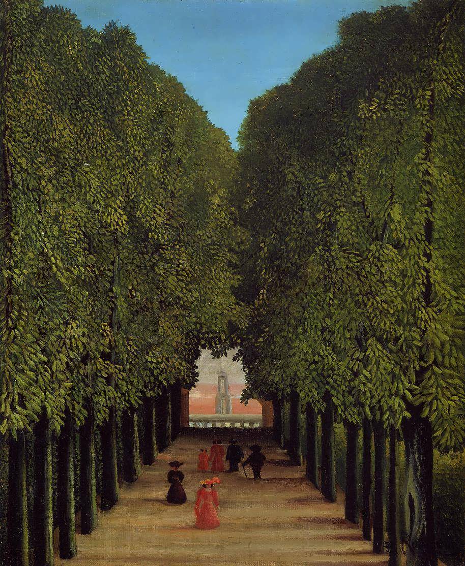 HenriRousseau-TheAvenueintheParkatSaint-Cloud1