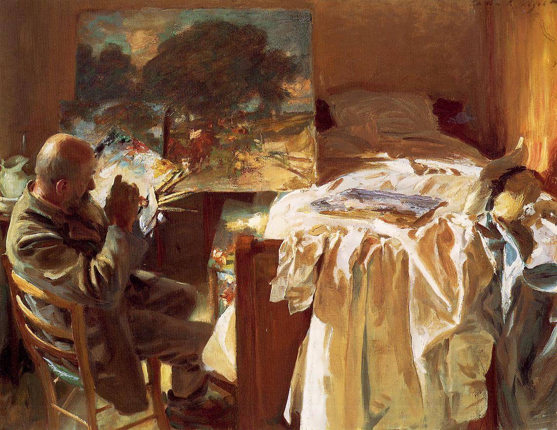 JohnSingerSargent-AnArtistinHisStudio