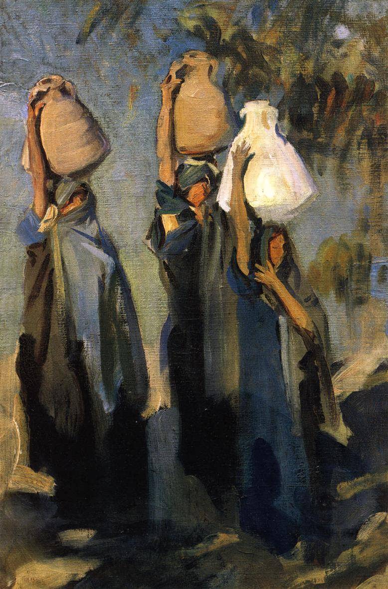 JohnSingerSargent-BedouinWomenCarryingWaterJars