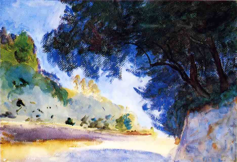 JohnSingerSargent-LandscapeOliveTreesCorfu1