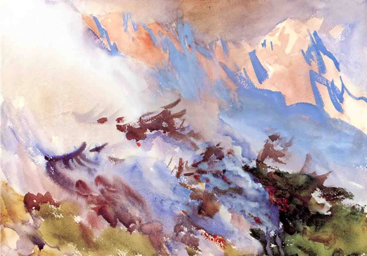 JohnSingerSargent-MountainFire1