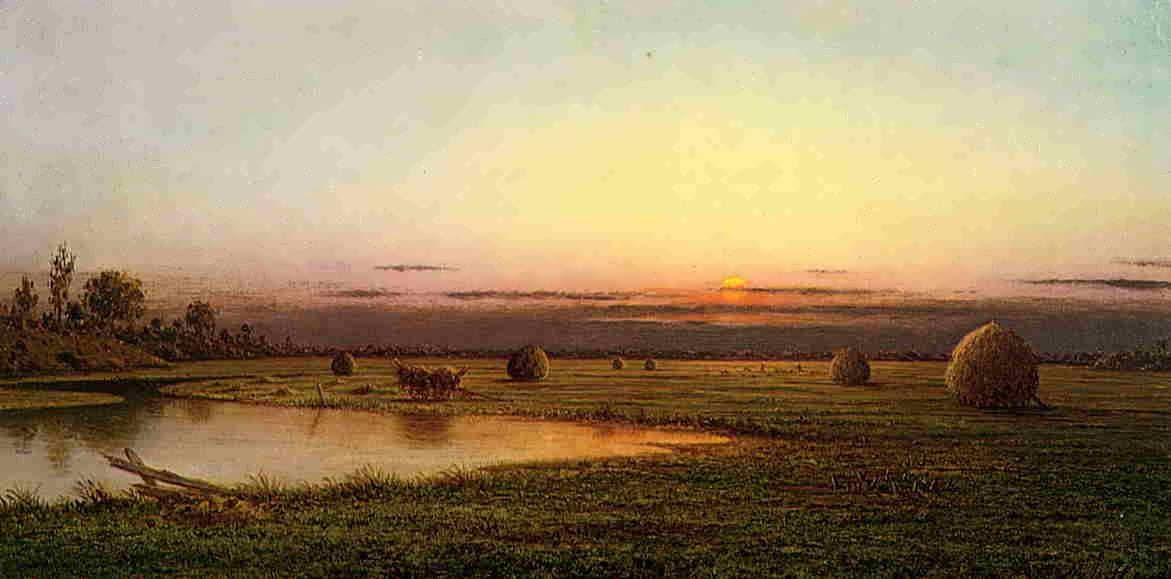 MartinJohnsonHeade-SunsetontheRowleyMarshes1