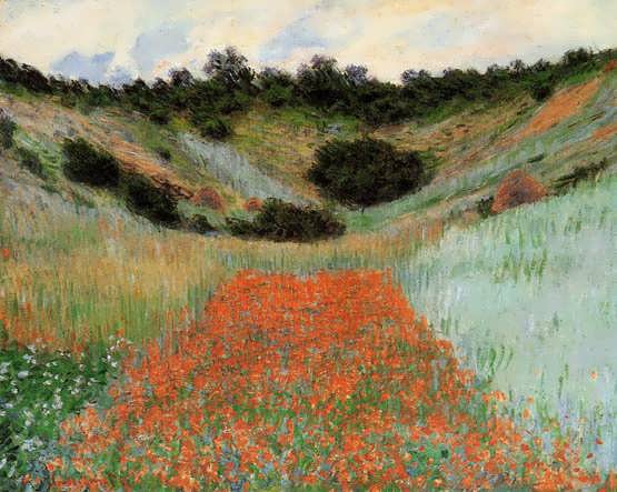 Monet-PoppyFieldinaHollownearGiverny1