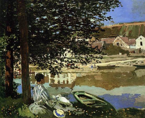 Monet-RiverSceneatBennecourt