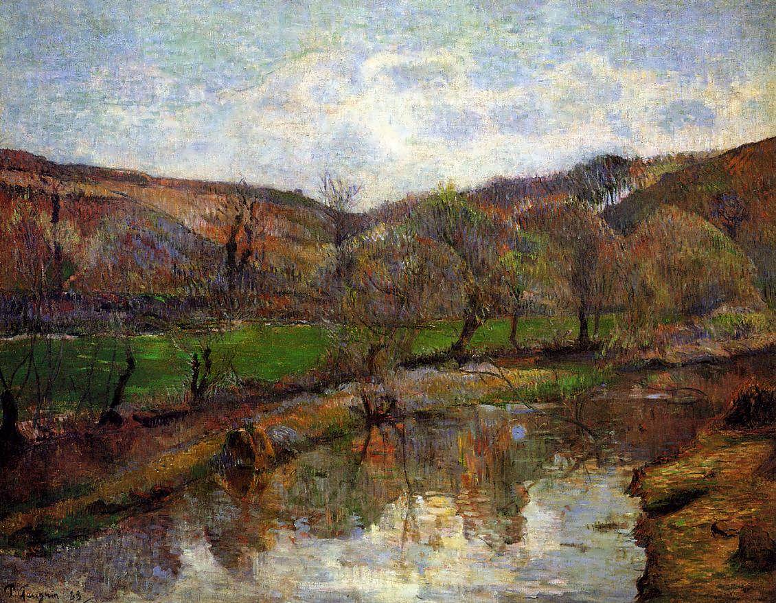 PaulGauguin-AvenValleyUpstreamofPont-Aven1