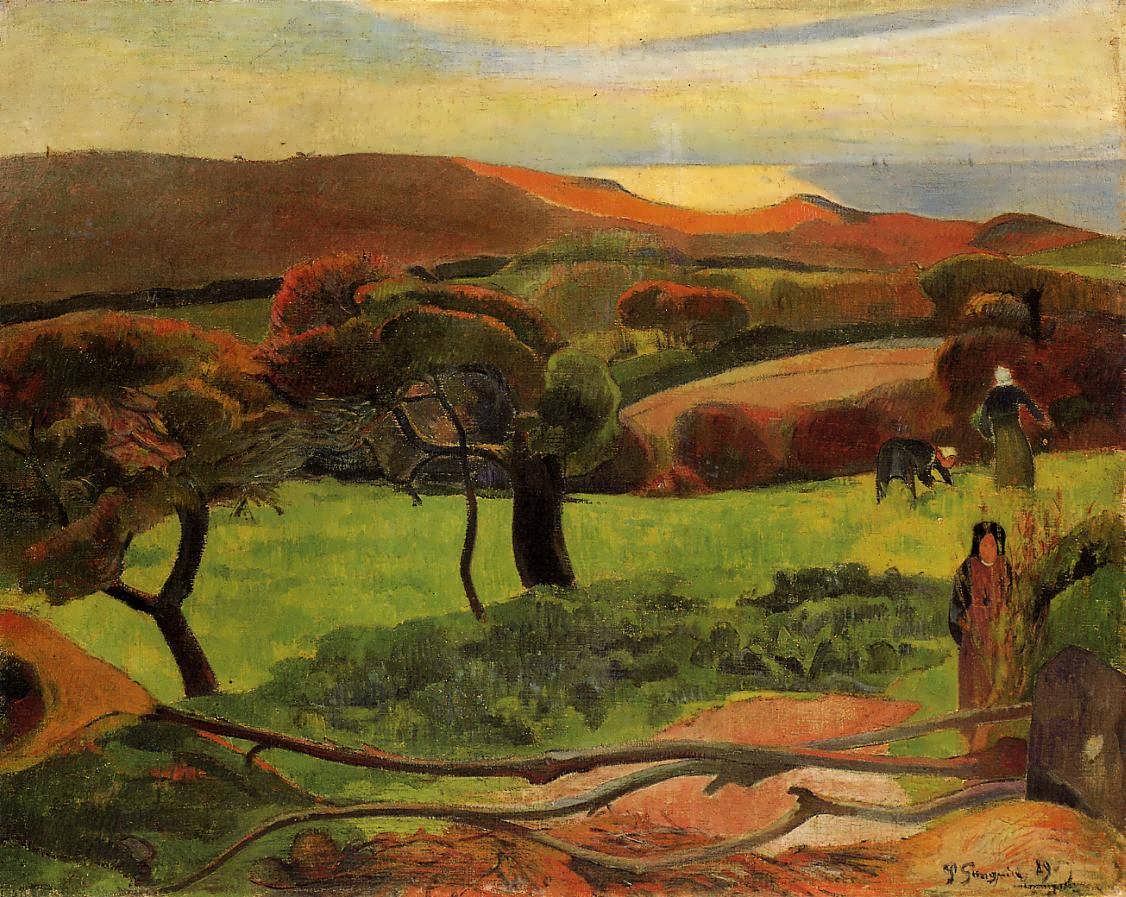 PaulGauguin-BretonLandscape-FieldsbytheSeaakaLePouldu1