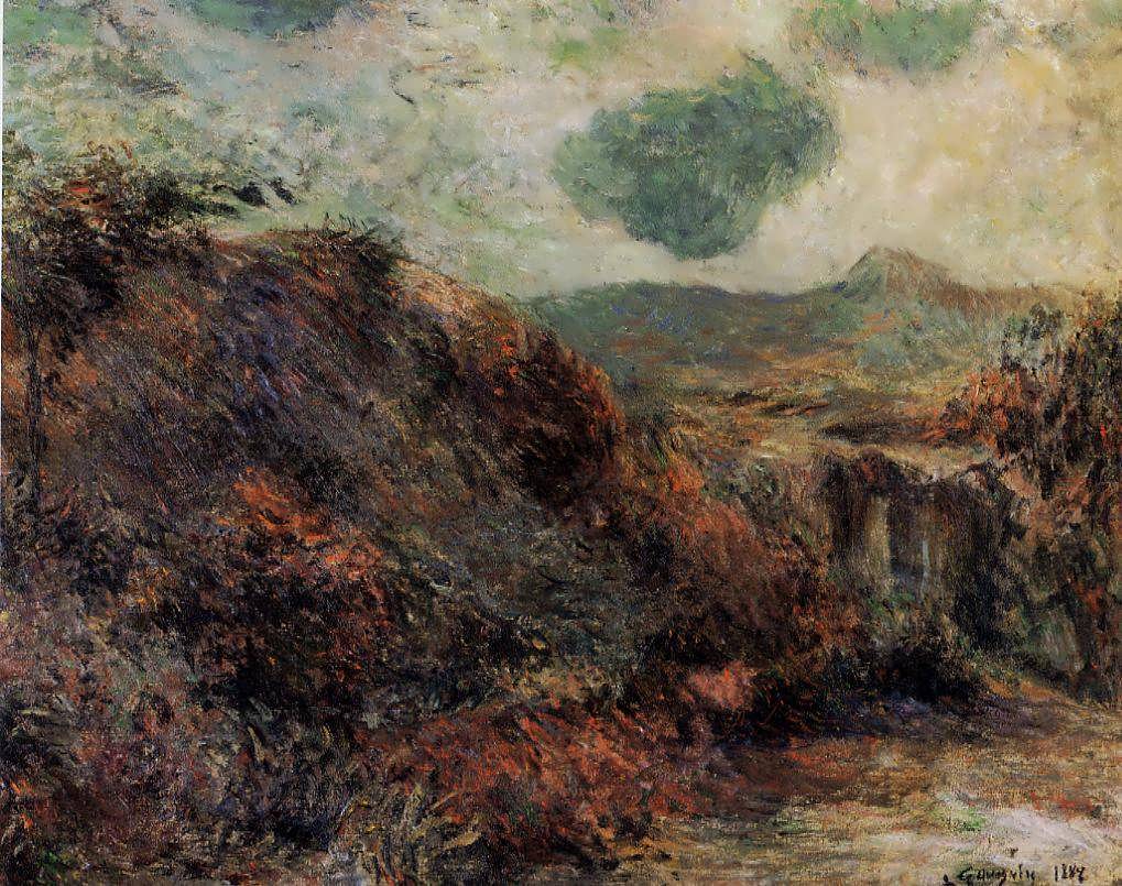 PaulGauguin-MountainLandscape1