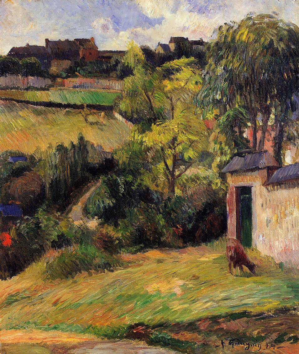 PaulGauguin-RouenSuburb1