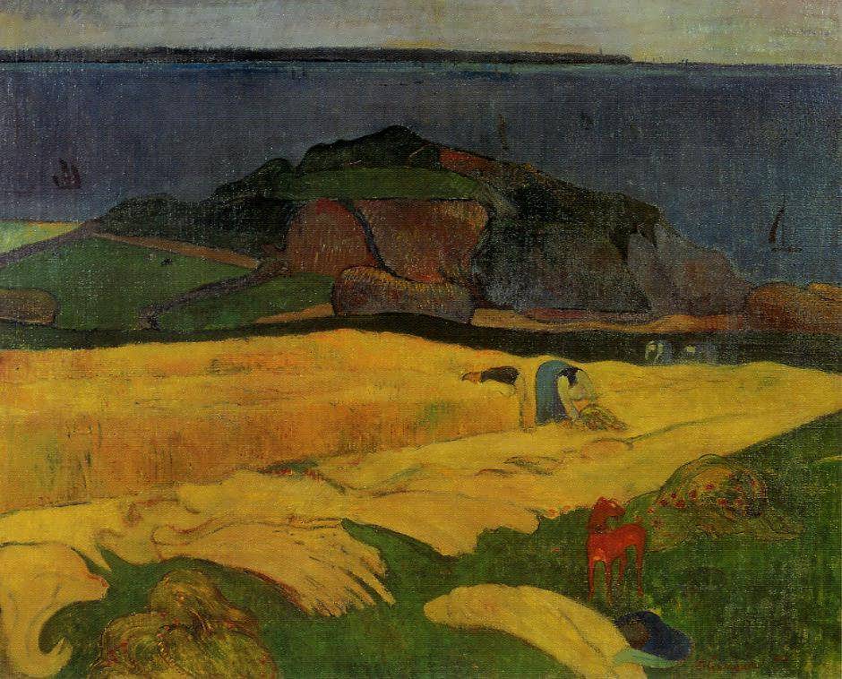 PaulGauguin-SeasideHarvestlePouldu1