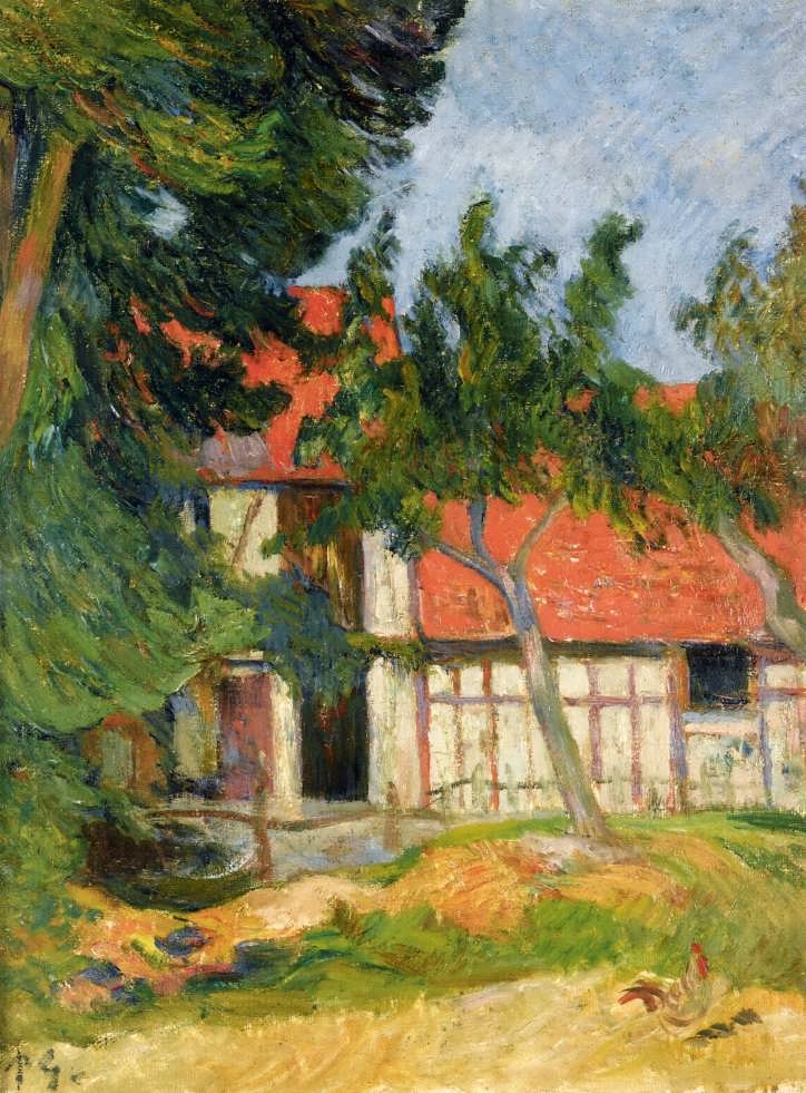 PaulGauguin-StablenearDieppe1