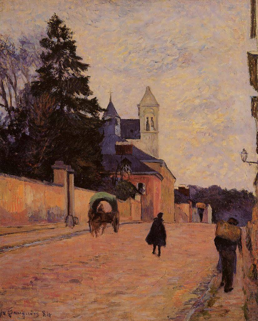 PaulGauguin-StreetinRouen1