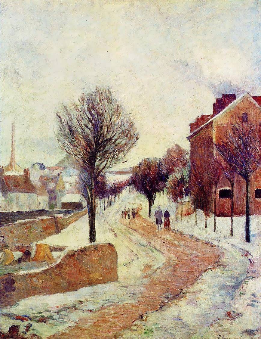 PaulGauguin-SuburbunderSnow1